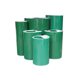Купить конвейерная лента PU PVC качества еды 3ply голубая плоская online manufacture