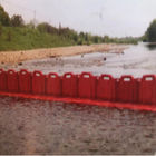 Plastic Straight Portable Flood Defence Barrier ABS UV Material