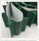 Different Color Sidewall Cleat PVC Green Flat Conveyor Belt