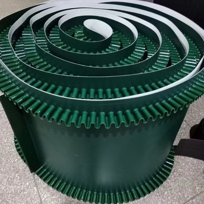 Конвейерная лента выполненное на заказ 2ply 3ply Pvc ровной нефти зеленая