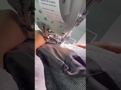 Компьютеризированное прикрепление подкладки к подмышечным отверстиям и обрезание края швейной машины