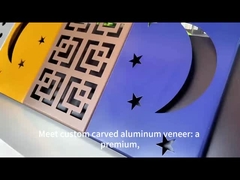 Уникальный резный алюминиевый фанера для современных архитектурных проектов