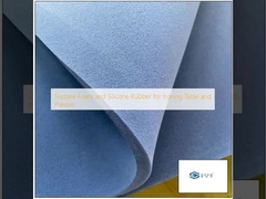 силиконовая пена и силиконовая резина для гладильных столов и прессов